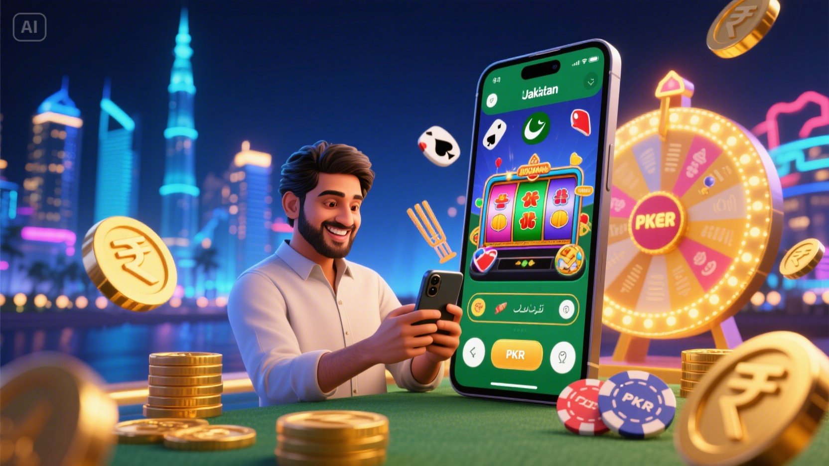 Casino  desktop and mobile interfaces